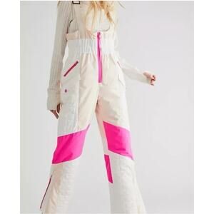 Free People Movement All Prepped Ski Bibb Snow Pants XS